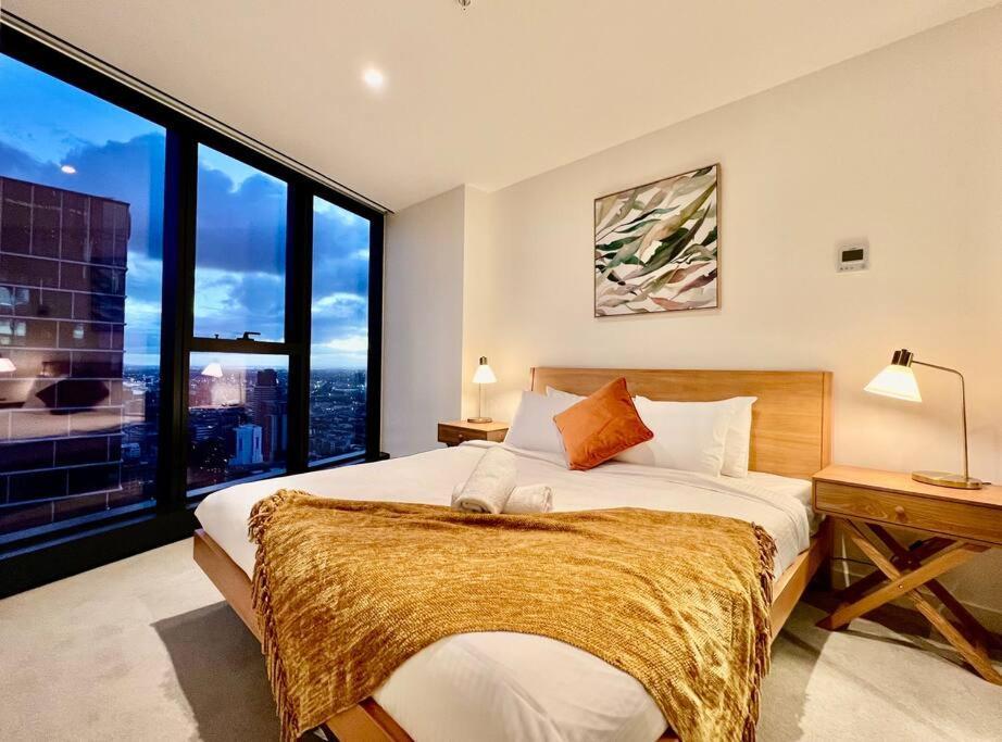 Highrise View 1King1Queen 2Baths メルボルン エクステリア 写真