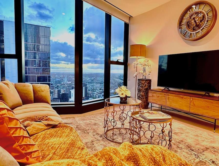 Highrise View 1King1Queen 2Baths メルボルン エクステリア 写真