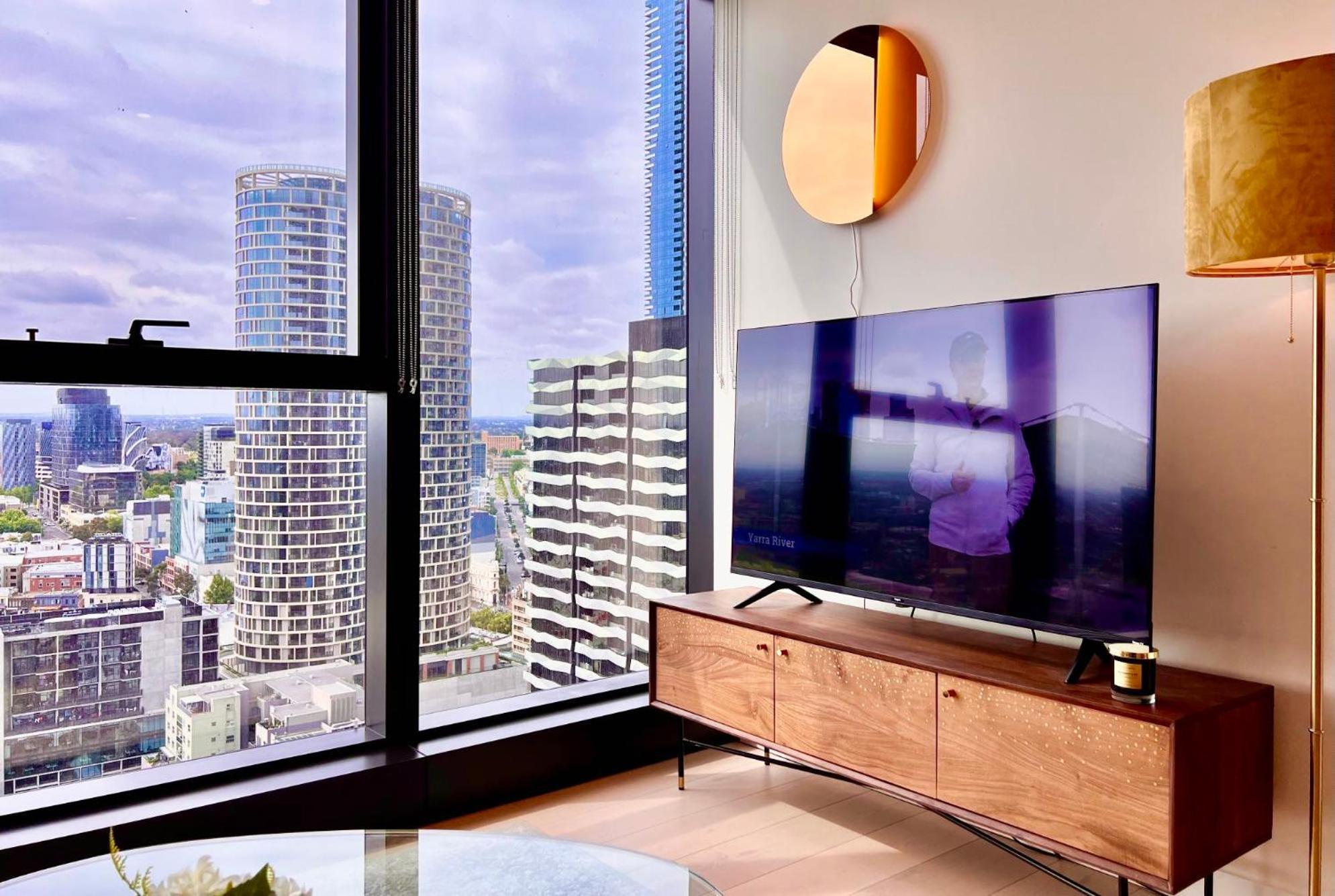 Highrise View 1King1Queen 2Baths メルボルン エクステリア 写真