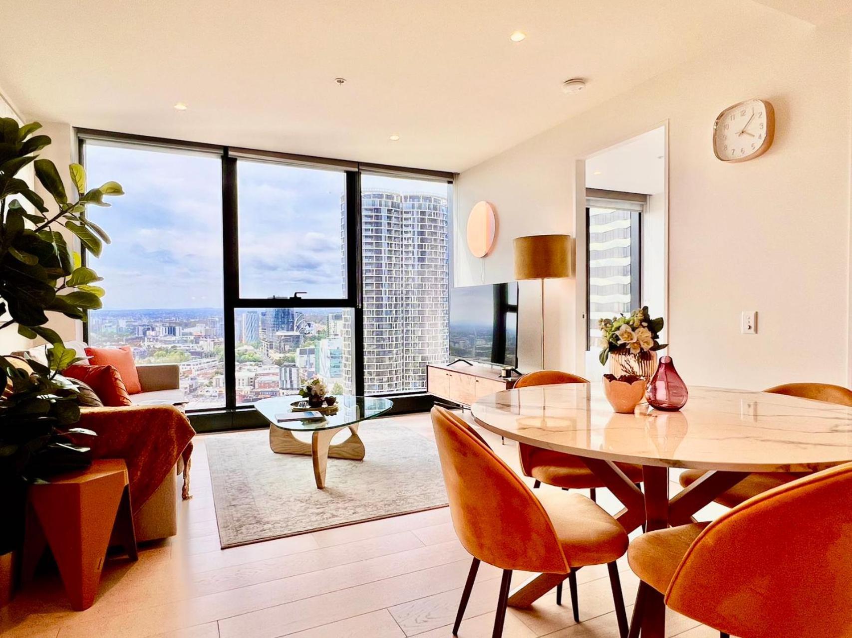 Highrise View 1King1Queen 2Baths メルボルン エクステリア 写真